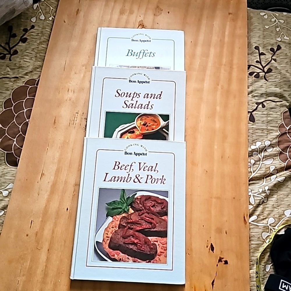 3 Bon Appetit Cook Books